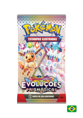 Booster Avulso - Escarlate e Violeta 8.5 - Evoluções Prismáticas