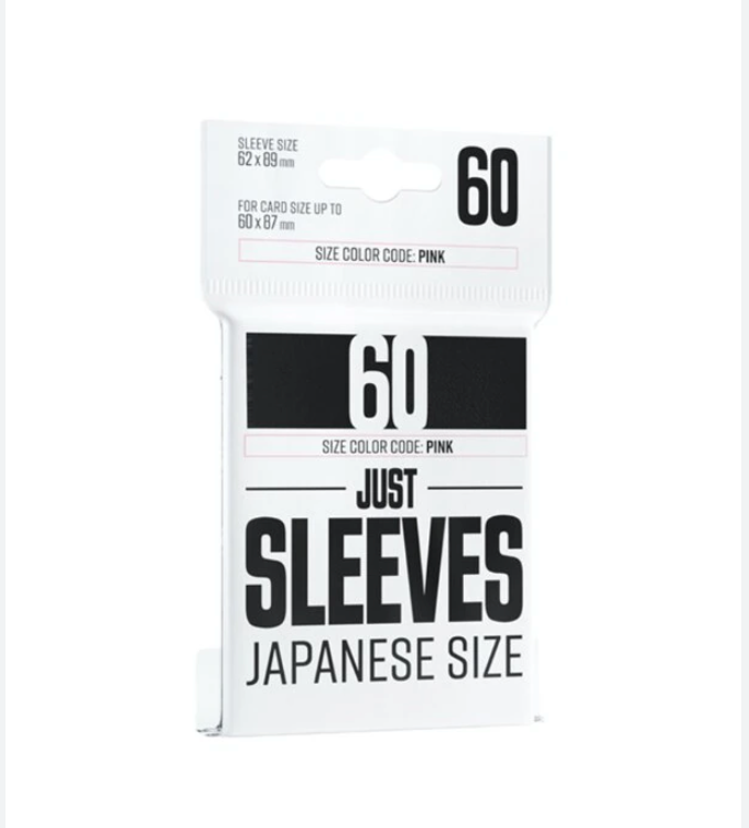 Shields Just Sleeves – Japanese Size | Gamegenic