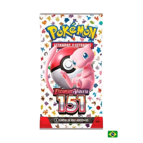 Booster Unitário Pokémon - Escarlate e Violeta 151