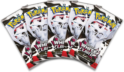 (PRÉ VENDA) Pokémon TCG: Scarlet & Violet – White Flare Binder Collection Box (5 Boosters)