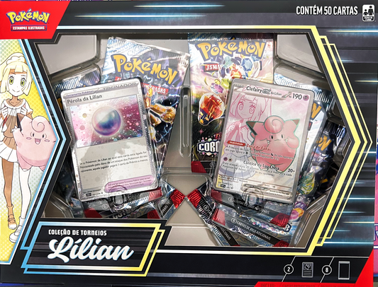 Box Pokémon – Coleção de Torneios Lílian - (Copag)