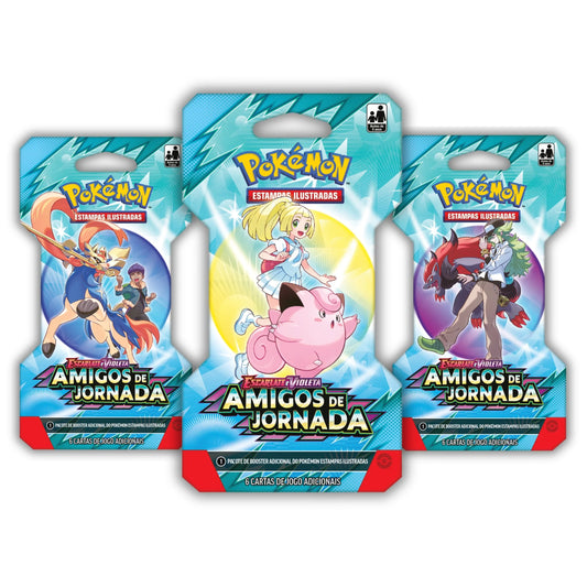 Blister Unitário Pokémon - Escarlate e Violeta 9: Amigos de Jornada